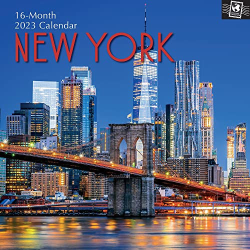 New York 2023 – 16-Monatskalender: Original Gifted Stationery-Kalender [Mehrsprachig] [Kalender] (Wall-Kalender)