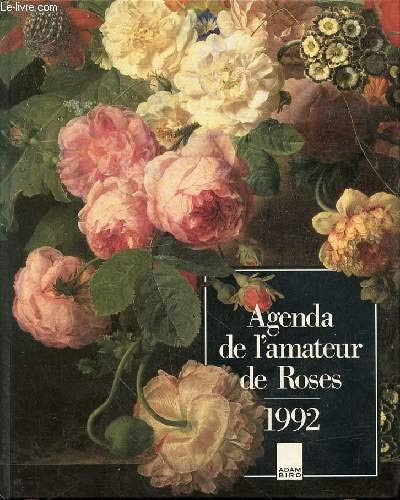 Agenda amateur de roses (Adam Biro)