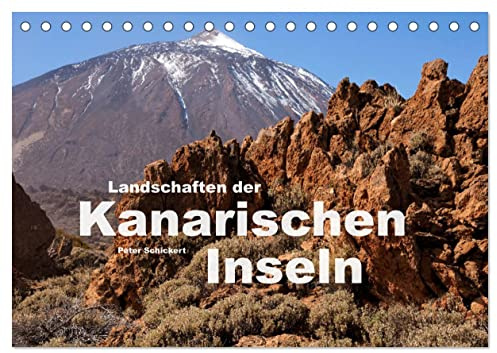 Landschaften der Kanarischen Inseln. (Tischkalender 2026 DIN A5 quer), CALVENDO Monatskalender: Die faszinierende landschaftliche Vielfalt der Kanarischen Inseln. (CALVENDO Orte)
