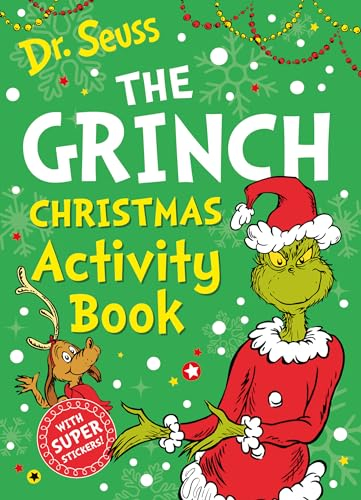 The Grinch Christmas Activity Book: The most fabulous festive children’s activity book featuring amazing content from Dr. Seuss’s HOW THE GRINCH STOLE CHRISTMAS!