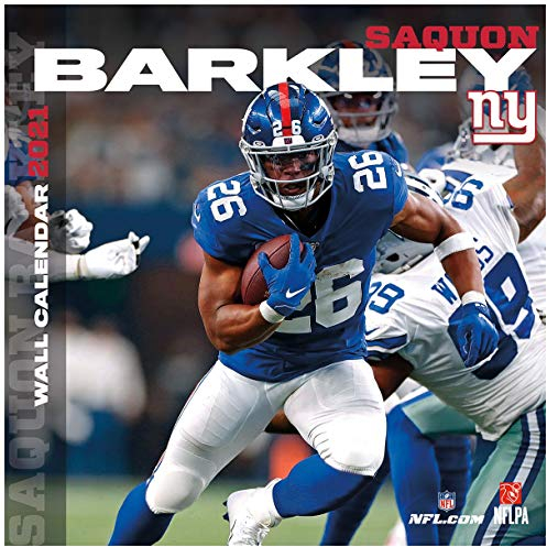 New York Giants Saquon Barkley 2021 Calendar