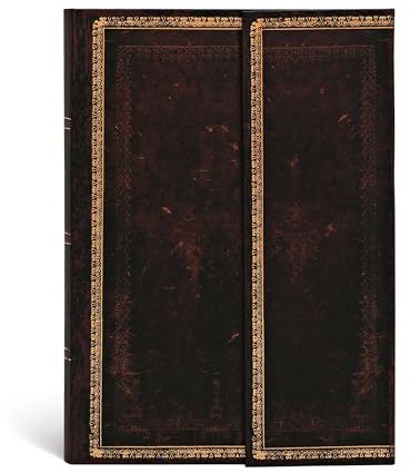 Black,PB8409,Moroccan AA8Flexi MiniLined Journal