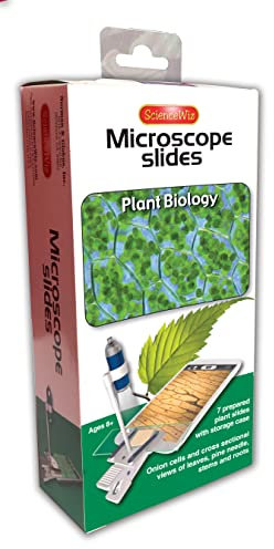 Microscope Slides: Plant Biology Slides (set of 7) (Microscope Slide Sets)