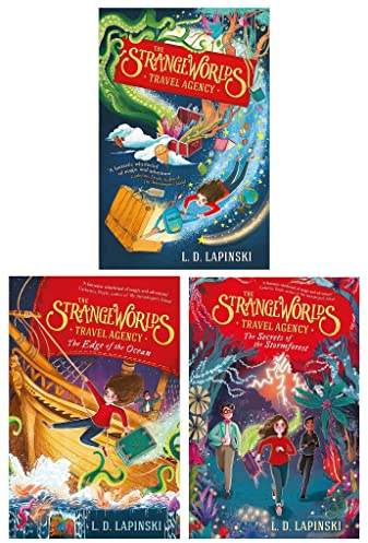 The Strangeworlds Travel Agency Collection 3 Books Set (The Strangeworlds Travel Agency, The Edge of the Ocean & The Secrets of the Stormforest)