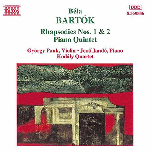 Rhapsodies 1 & 2 / Piano Quintet