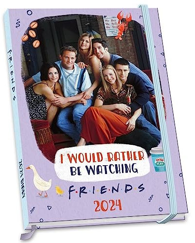 Friends – A5-Tischkalender 2024: Original Danilo-Kalender [Mehrsprachig] [Kalender] (Desk Diary)