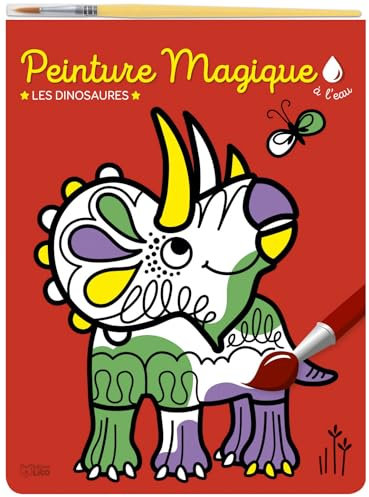 Peinture magique à l'eau - Les dinosaures - A partir de 3 ans