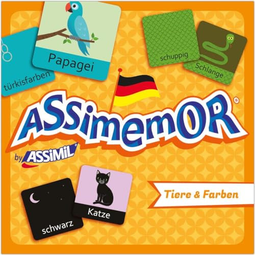 ASSiMEMOR Tiere & Farben: Das kinderleichte Deutsch-Gedächtnisspiel von ASSiMiL