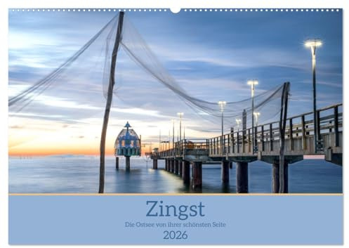 Zingst - die Ostsee von ihrer schönsten Seite (Wandkalender 2026 DIN A2 quer), CALVENDO Monatskalender