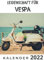 Leidenschaft für Vespa: Kalender 2022