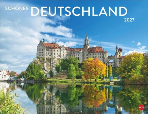 Schönes Deutschland Posterkalender 2027: Reise-Kalender mit 12 atemberaubenden Fotografien von der Nordsee bis zum Bodensee. Landschaften-Wandkalender 2027. 44 x 34 cm. Querformat.