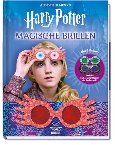 Aus den Filmen zu Harry Potter: Magische Brillen: Mit 3 Brillen - Enthülle verborgene Bilder in der Zauberwelt!