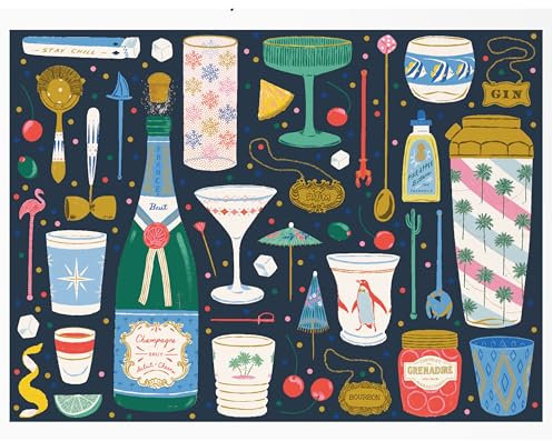 Merry Mixer 1000 Piece Foil Puzzle