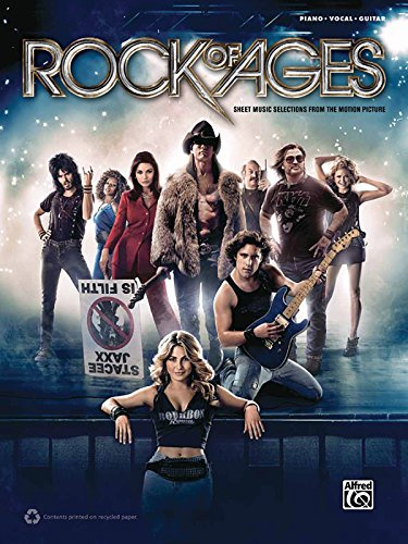 Rock of Ages -- Movie Selections: Piano/Vocal/Guitar: Sheet Music Selections From the Motion Picture: Piano/ Vocal/ Guitar