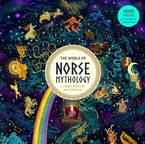 The World of Norse Mythology: A 1000-Piece-Jigsaw