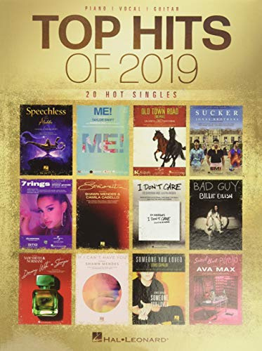 Top Hits of 2019: 20 Hot Singles: 20 Hot Singles, Piano / Vocal / Guitar (Top Hits of Piano Vocal Guitar)