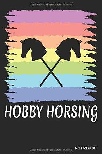 HOBBY HORSING Hobby Horse Steckenpferd Pferd: Notizbuch Notizheft 120 Seiten, DIN A5, Punkteraster, perfekte Geschenkidee Geschenk für Notizen, ... Notieren deiner Wettkampf-Ziele, to do-Listen