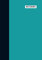 Notebook: 600 Pages - Lined Notebook - 8.27 x 11.69 inches (Large as A4 paper) - Turquoise Black Cover