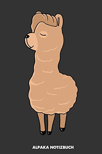 Alpaka Notizbuch: A5 Punkteraster Notizbuch für Tierfrunde, Geschenk für Alpaka, Lama Besitzer