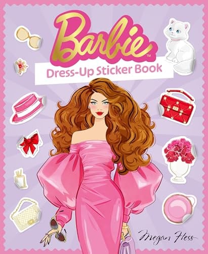 Barbie: Dress-Up Sticker Book (Barbie (english))