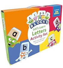 Alphablocks Let's Learn Letters Activity Set: Perfect for Ages 3-6, 4 Wipe Clean Titles with Free Pen! (Numberblock Wipe Clean Titles)