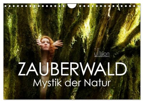 ZAUBERWALD Mystik der Natur (Wandkalender 2026 DIN A4 quer), CALVENDO Monatskalender: Zauberhafte Wesen in der ursprünglichen Schönheit der Natur. (CALVENDO Erotik)