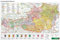 Österreich Verwaltung - A3, Planokarte 1:1.300.000 (freytag & berndt Poster + Markiertafeln)