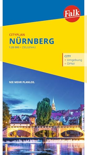 Falk Cityplan Nürnberg 1:20.000