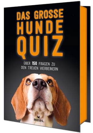 moses. Das große Hunde Quiz, Über 150 Fragen zu den treuen Vierbeinern – 100 Karten in einer Geschenkbox für Hundefans, Hundequiz mit Wissen zu Verhalten, Rassen & Gesundheit