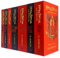 Harry Potter Gryffindor Edition Series Collection 7 Books Set By J.K. Rowling (Philosopher's Stone, Chamber of Secrets, Prisoner of Azkaban, Goblet of Fire, Order of The Phoenix & More)