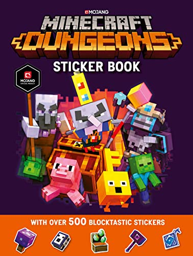 Minecraft Dungeons Sticker Book: The ultimate activity book for children ages 6+