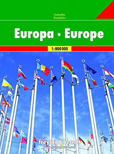 Europa, Autoatlas 1:800.000 (freytag & berndt Autoatlanten)