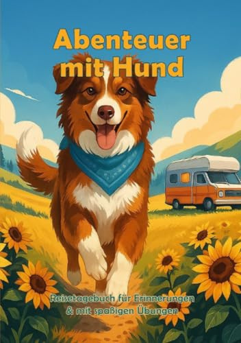 Abenteuer mit Hund: Reisetagebuch für Erinnerungen & mit spaßigen Aufgaben: Reisetagebuch für Erinnerungen & mit spaßigen Aufgaben