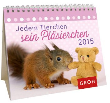 Jedem Tierchen sein Pläsierchen 2015: Mini-Kalender