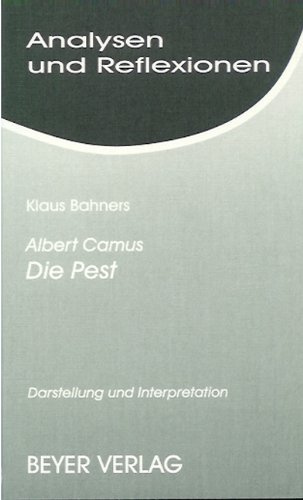 Analysen und Reflexionen, Bd.12, Albert Camus, 'Die Pest'