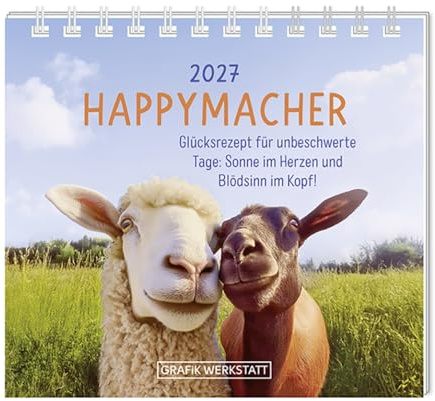 Mini-Kalender 2027 Happymacher: Mini-Kalender