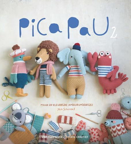 Pica Pau 2: maak 20 kleurrijke amigurumidiertjes