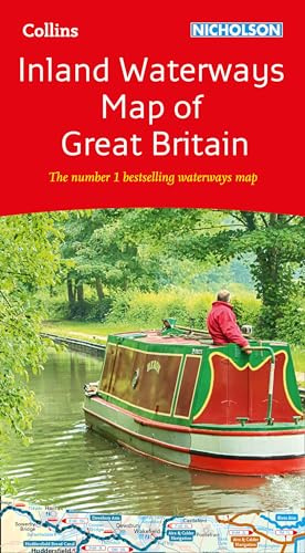 Collins Nicholson Inland Waterways Map of Great Britain: The number 1 bestselling waterways map (Collins Nicholson Waterways Guides)