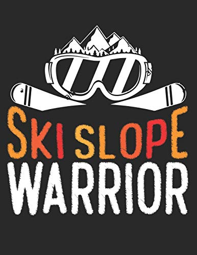 Ski und Snowboard Reisetagebuch: Notizbuch für alle Wintersportler ♦ Mit über 100 vorgefertigten Seiten genug Platz für alle Winterurlaube ♦ Notiere ... ♦ A4+ Format ♦ Motiv: Ski slope warrior 14