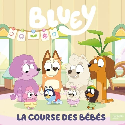 Bluey - La course des bébés: Grand album Bluey