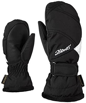 Ziener Mädchen LIA GTX MITTEN GIRLS glove junior Ski-Handschuhe, black, 4 (S)