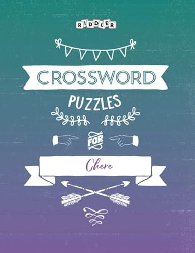 Crossword Puzzles for Chere