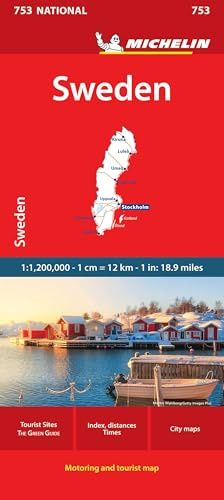 Sweden Map 753 (Maps/Country (Michelin))
