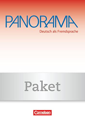 Panorama: B1: Gesamtband - Kursbuch und Übungsbuch DaZ: 120523-2 und 120525-6 im Paket: Kursbuch und Übungsbuch DaZ - Im Paket