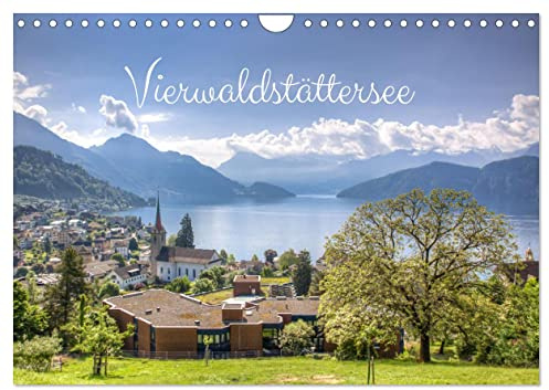 Vierwaldstättersee (Wandkalender 2026 DIN A4 quer), CALVENDO Monatskalender: Dolce Vita am Schweizer Alpensee (CALVENDO Orte)