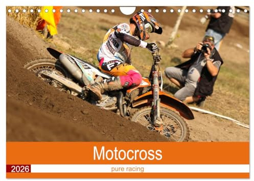 Motocross 2026 (Wandkalender 2026 DIN A4 quer), CALVENDO Monatskalender: Actionreich und spektakulär (CALVENDO Sport)