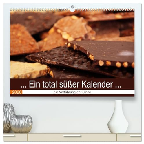 Ein total süßer Kalender (hochwertiger Premium Wandkalender 2026 DIN A2 quer), Kunstdruck in Hochglanz: Für alle, die Süßes lieben ist dieser Kalender die erste Wahl! (CALVENDO Lifestyle)