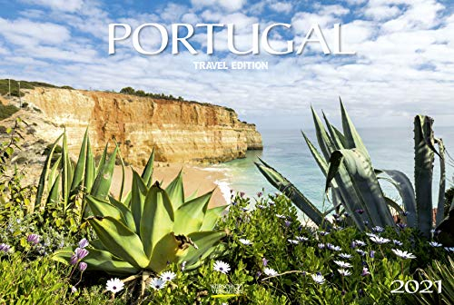 Portugal 2021: Großer Foto-Wandkalender. Mit extra Jahres-Wandplaner. Panorama Querformat: 58x39 cm.