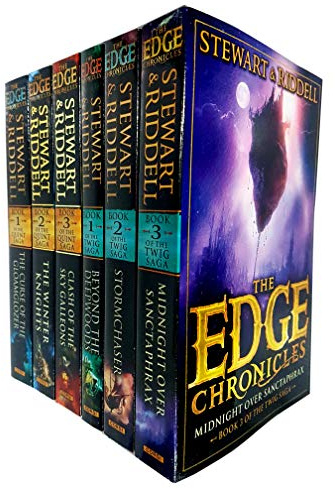 The Edge Chronicles Series 6 Books Collection Set (3 Books of The Quint Saga & 3 Books Of Twig Saga)