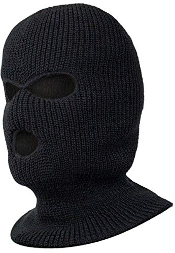 Black Snake® Taktische Sturmhaube Paintball Maske Gesichtsmaske Schwarz OneSize